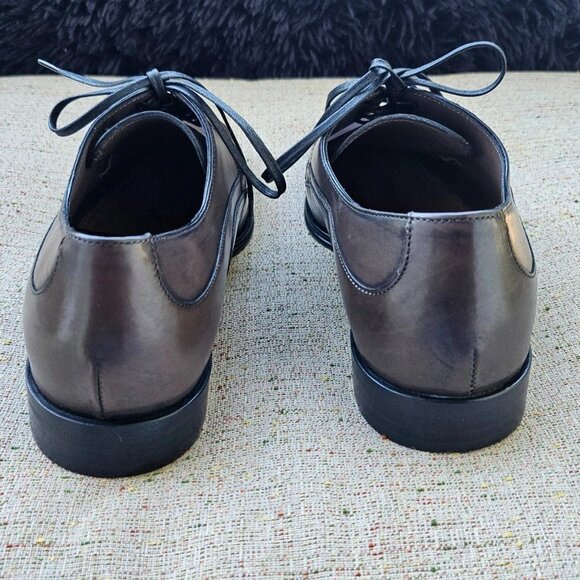 Dolce & Gabbana Men Shoes Oxford Lace Up Brown (Grayish) Size 5 Made in Italy main image 8